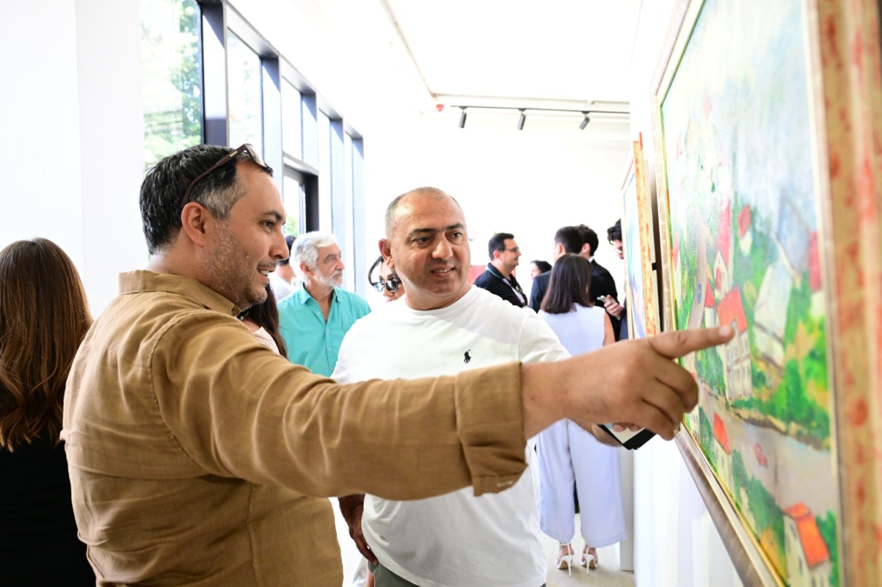 Laçında Yusif Mirzənin “31 il sonra” sərgisi açılıb - FOTOLAR